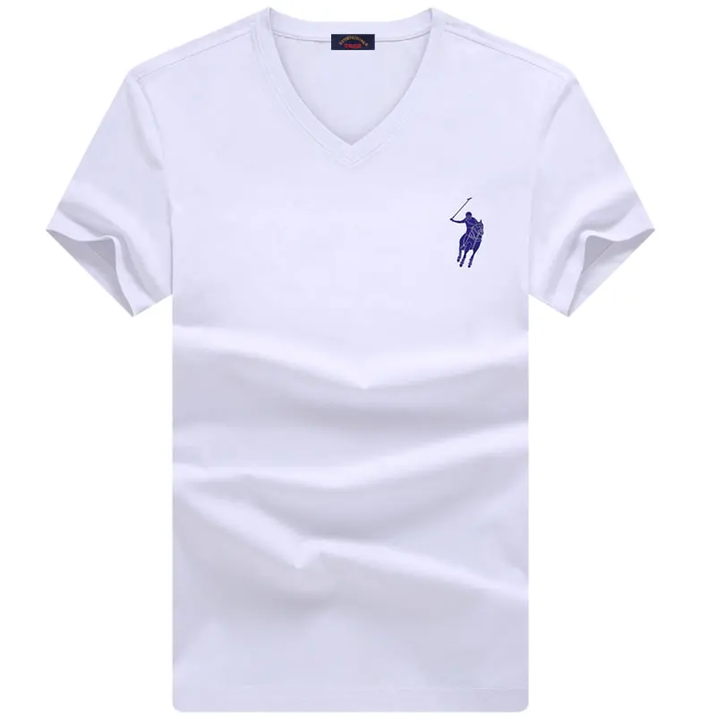 
High Quality Printing Logo Adult Fitne Slanted Sleeve Men T-shirt 
