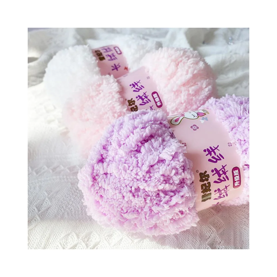 Премиум Pop Colorways плюшевая пряжа кожа дружелюбная мягкая детская линия
