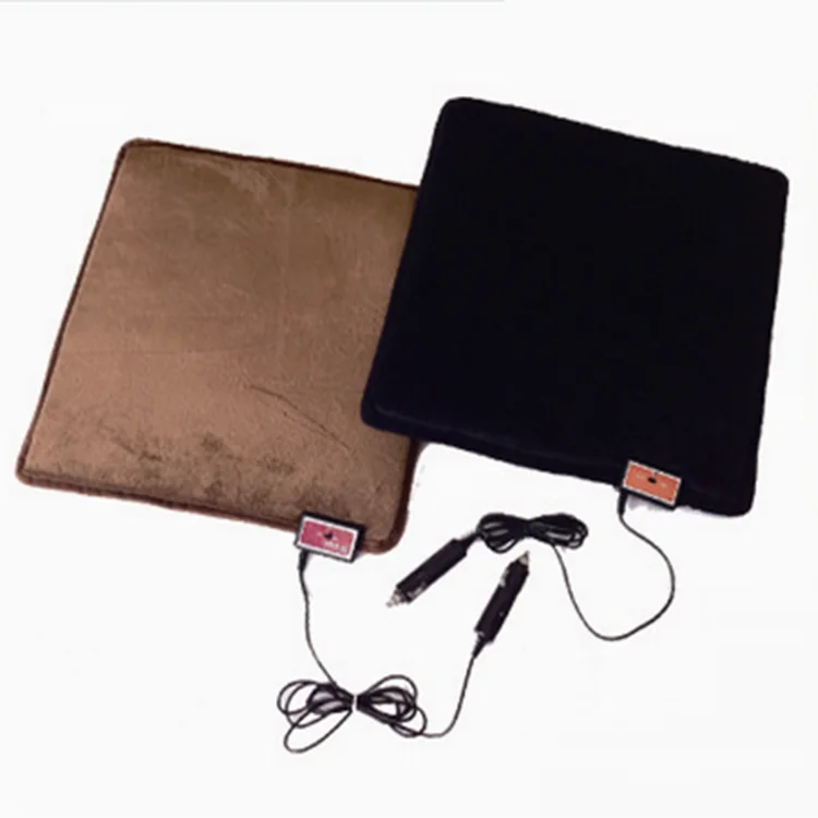 2018 new gadget leather car seat cushion 12v electric car heater