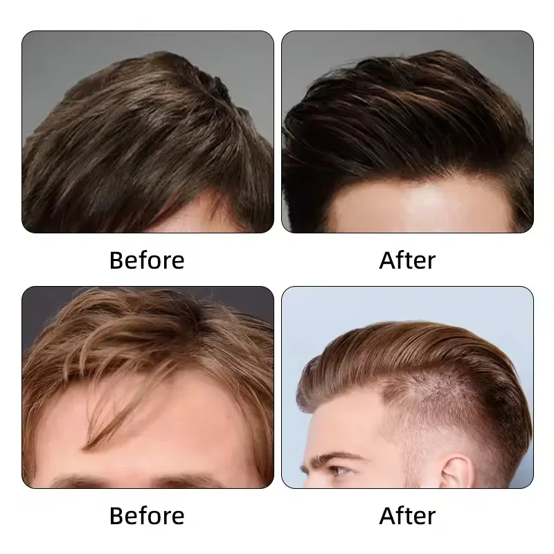 BARBER Hot Sale MATTE no shine strong medium hold hair texture wax styling powder for men