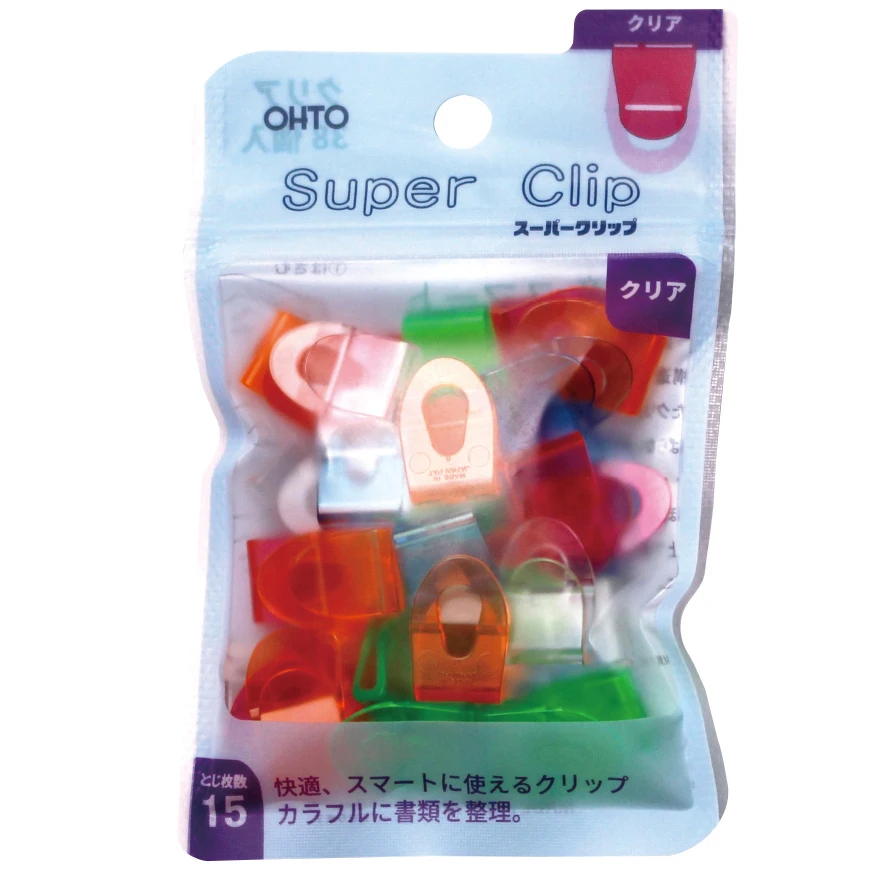 Color Stainless Metal Novelty Paper Clip With A Simple Structure