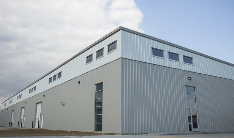 Quick build prefab Metal Industrial Building Steel Frame Factory Hangar Workshop Steel Structure