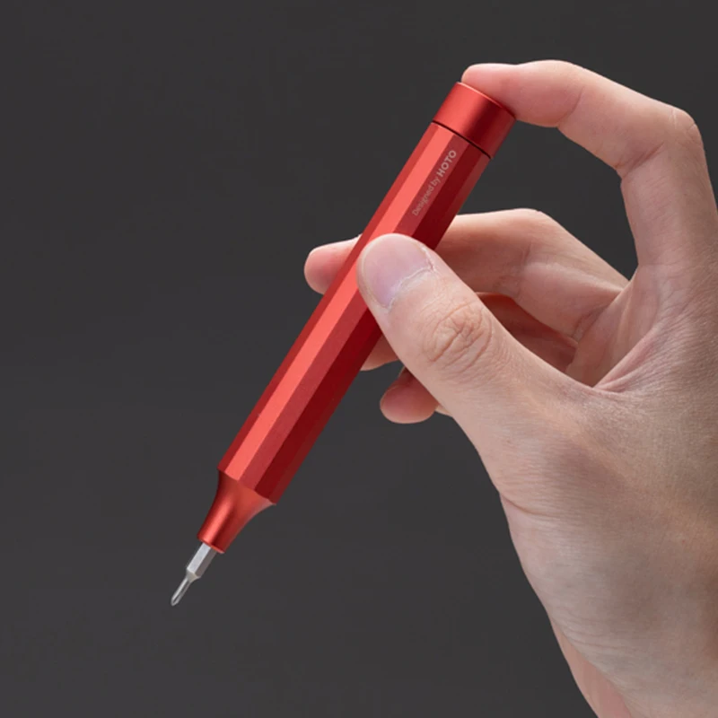 HOTO Mini Manual Screwdriver, Small Portable Screwdriver Set with 24 Precision Bit