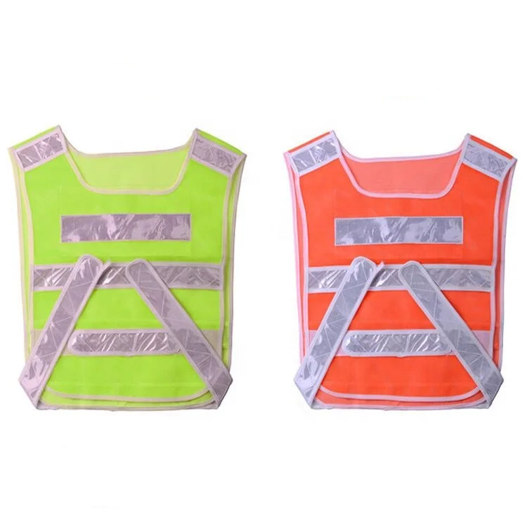 
Cotton Reflective Safety Vest with Pocket Reflective Tape CE Printed LOGO 
