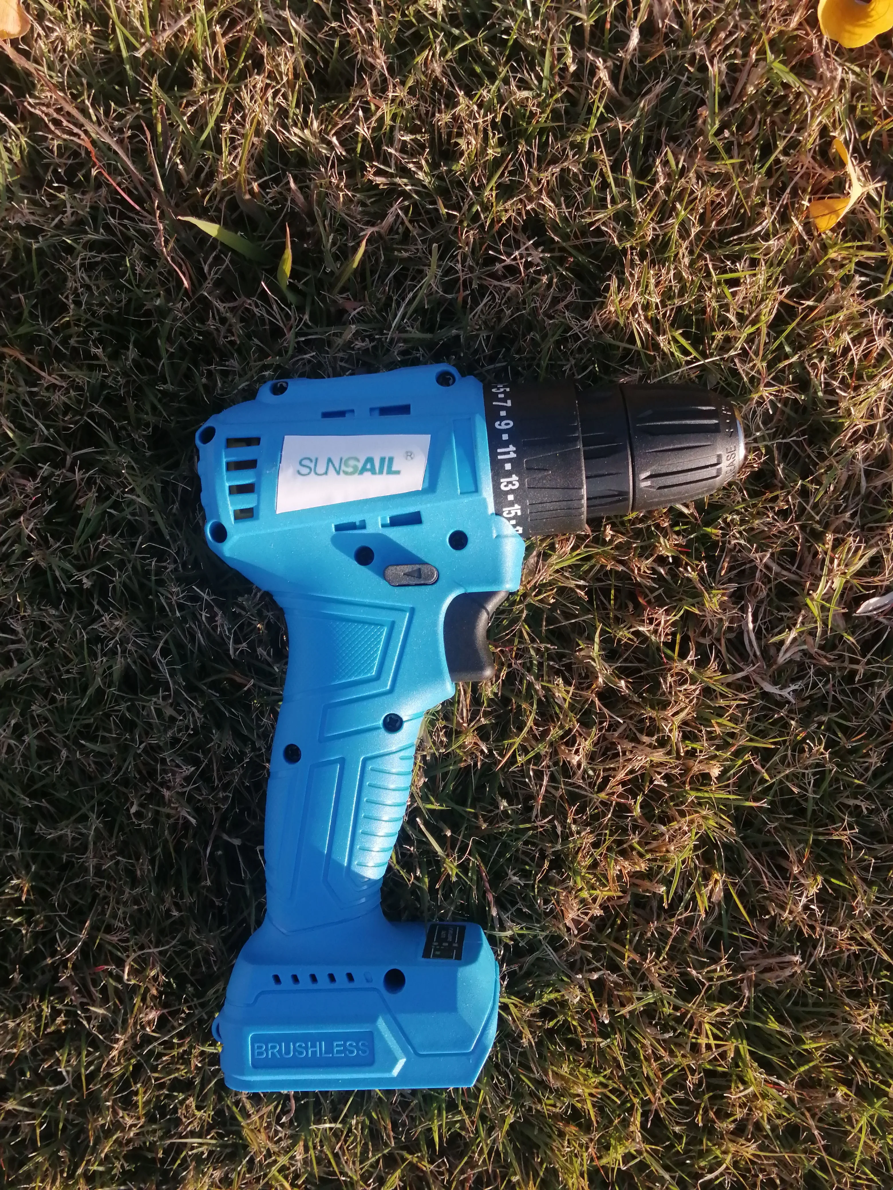 electric hammer scrubber brush drill with dust collector brush  tlttal charger