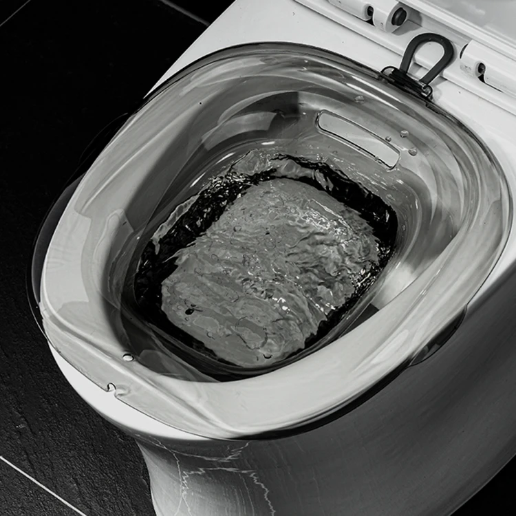 Manufacturer Women Hygiene Intimate Care Yoni Vaginal Steaming Seat Box Salon Foldable Sitz Bath With Pump