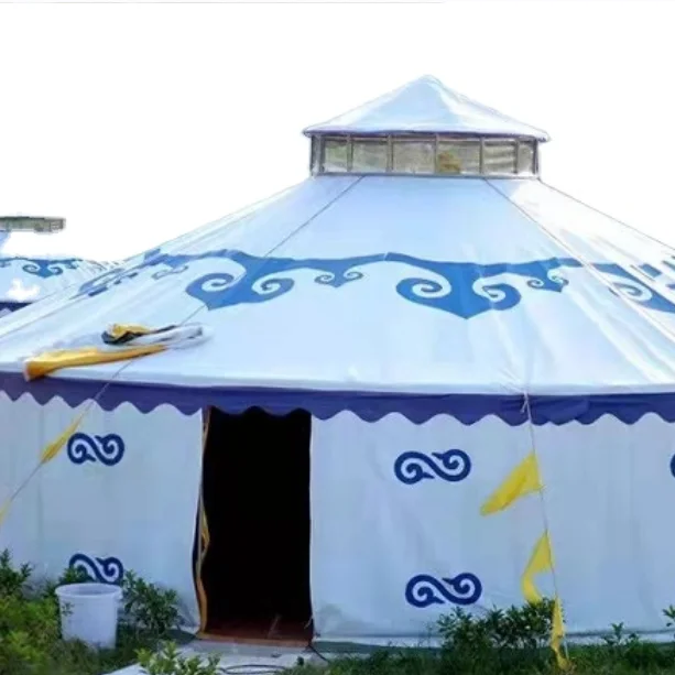 High-Grade Aluminum Alloy Ecological Bamboo Mongolian Yurt