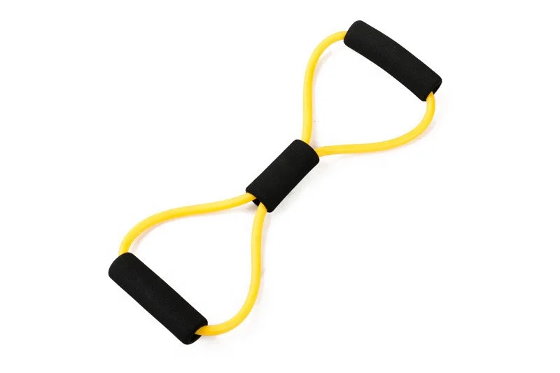 Exercise Bands Resistance Exercise, Figure 8 Fitness Equipment Tube Workout Exercise Elastic Resistance Band for Yoga