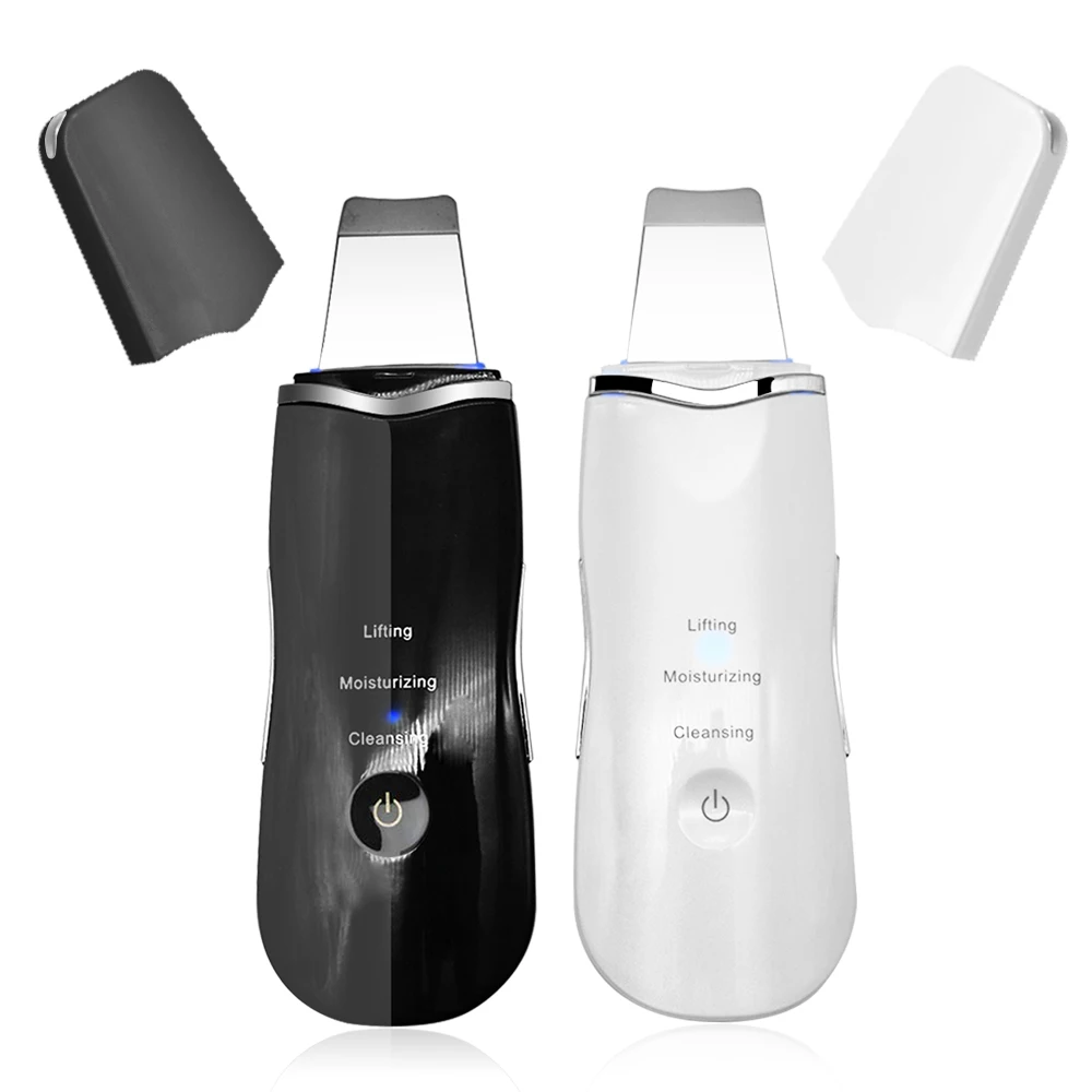 Portable Beauty Lifting Tool Facial Cleaner Device Blackhead Remover Ultrasonic Skin Scrubber