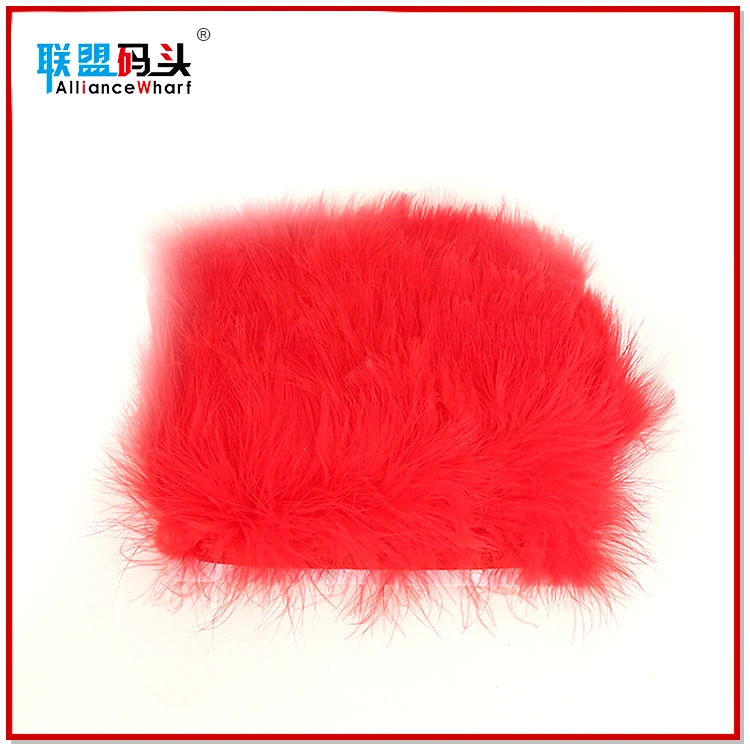 Fashion Cheap Fluffy Feathers Fringe Turkey Marabou Feather Trimming For Garment Clothing Dresses