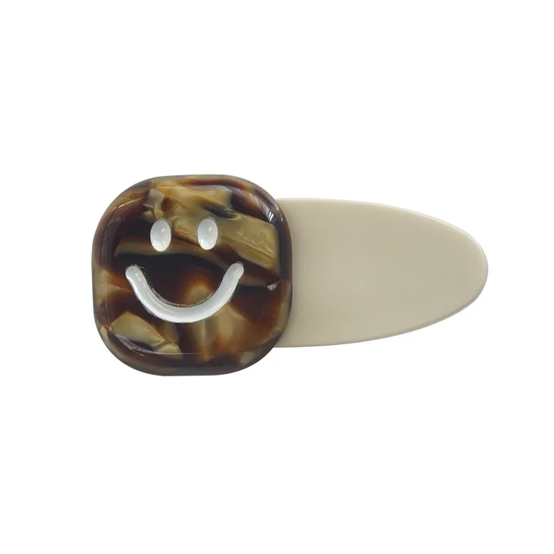 ZHENXIN Funny Smiley Duck Barrette Acetic Acid Clip Sweet Girl Heart Edge Student Hair Accessories