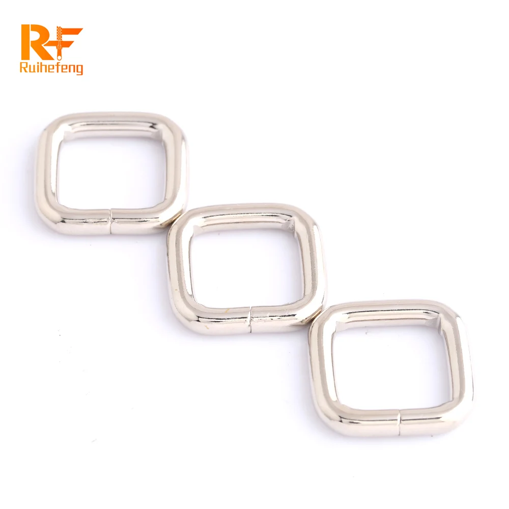 Wholesale 20mm 25mm 32mm metal buckle for handbag accessory hardware iron buckle