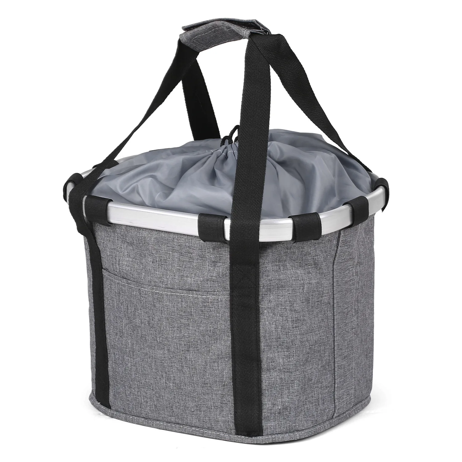 Новая складная корзина для горного велосипеда прямая продажа передняя и задняя подвесная утолщенная боковая прицепа