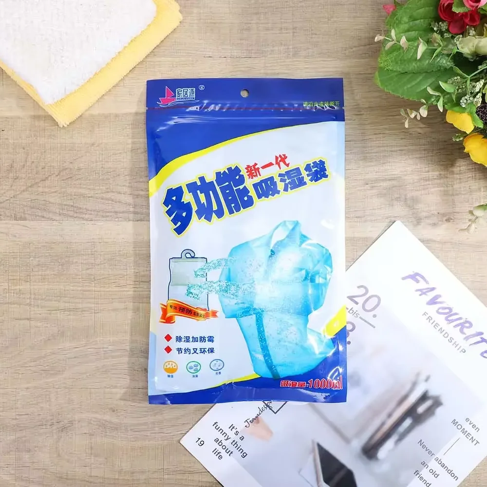 Anti humidity Hanging Calcium Chloride Wardrobe Moisture Absorber Dehumidifier Bags for Closet