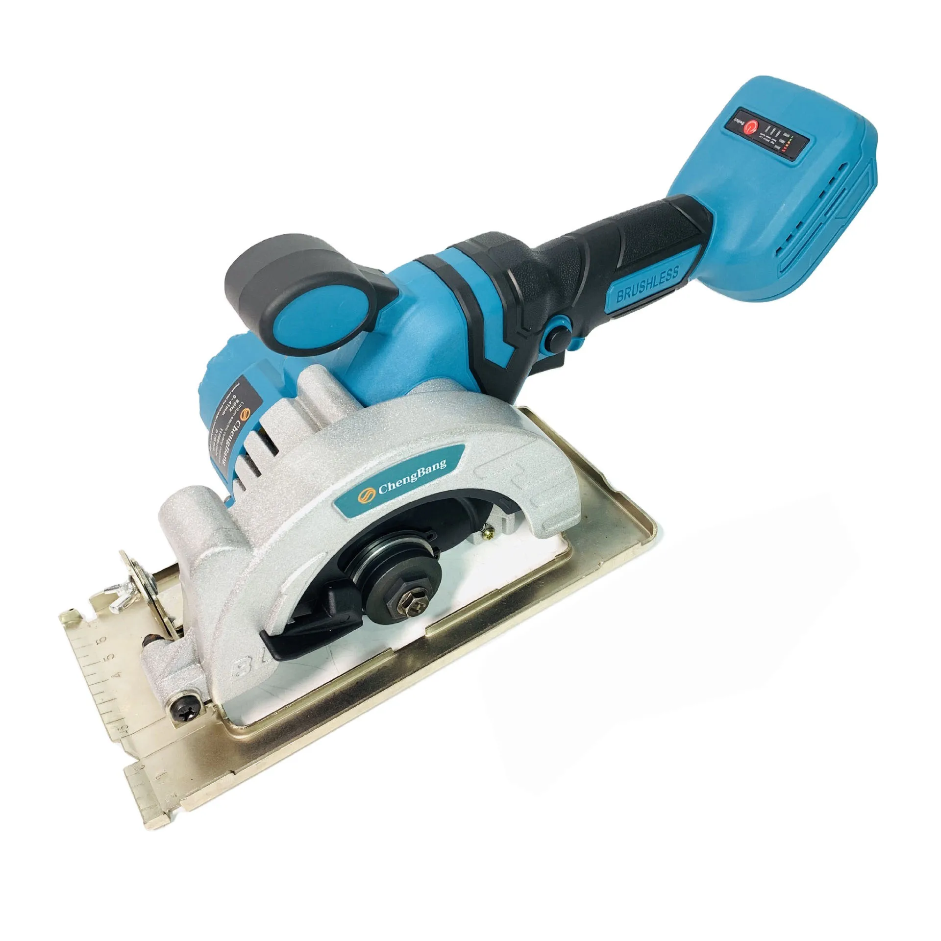 5 inch Brushless Lithium Electric Circular Saw Rechargeable Cordless One Hand Saws 125mm Portable Wood Cutting Machine Tools C03