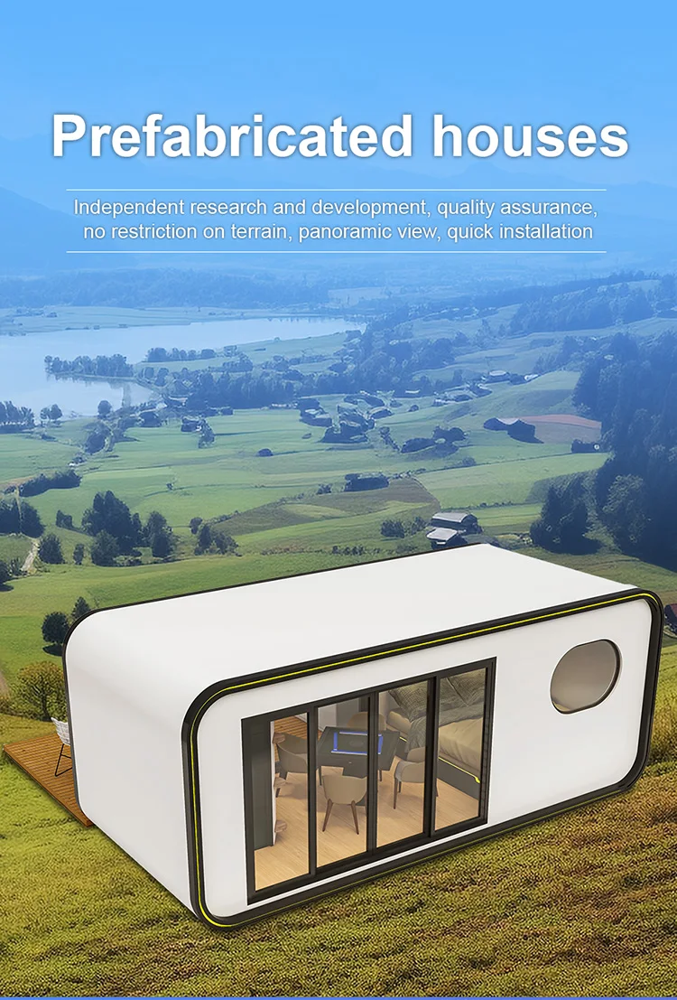 New Design Cabin Homes Space Modern Hous Prefabr Capsule House Country Yard  Holiday Villages Small Modular Housed