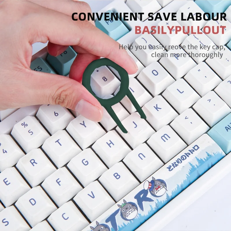 USLION 7-in-1 Computer Keyboard Cleaner Brush Kit Earphone Cleaning Pen Headset Cleaning Tool Keycaps Puller