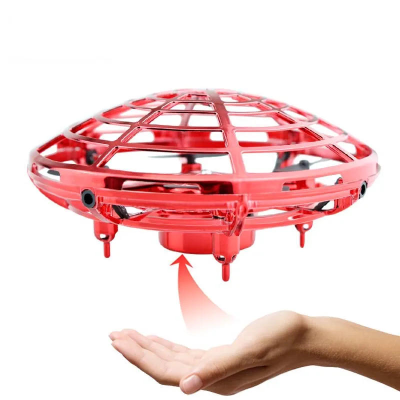 New products interactive kids UFO flying airplane toy baby toys hobbies 2022 hot sale product rc aircraft drone