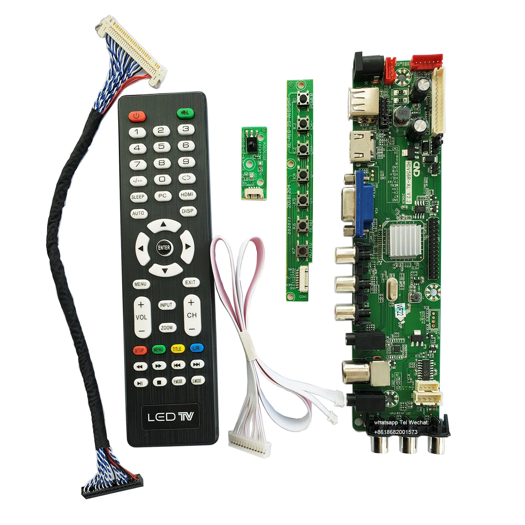 TFT LCD  Universal Lcd Tv Monitor Led Back light converter Driver Board