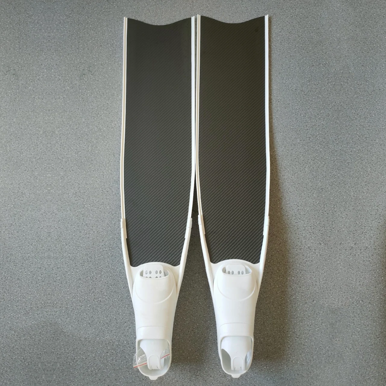 KUBO custom Pure Carbon Fiber Long spearfishing blade freediving Tech Diving Fins lifesaving Speed swimming fins