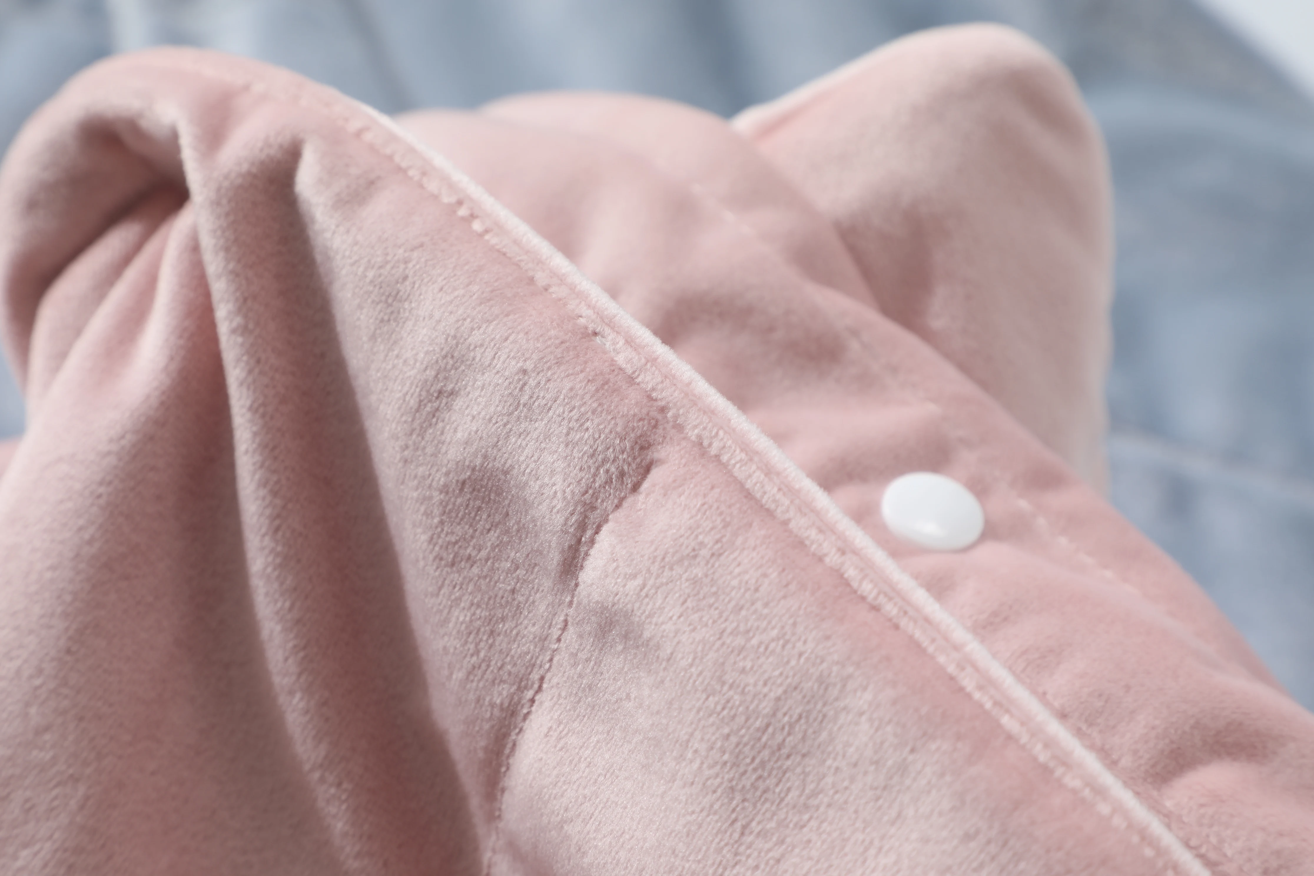 Hooded Throw Shawl With Sleeves Sherpa Hood Wearable Blanket For Adult