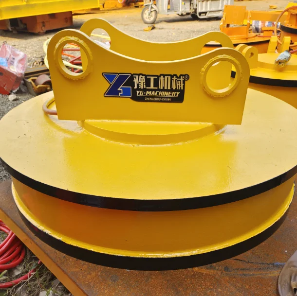 Электрический подъемный магнит для металлолома гидравлический экскаватор