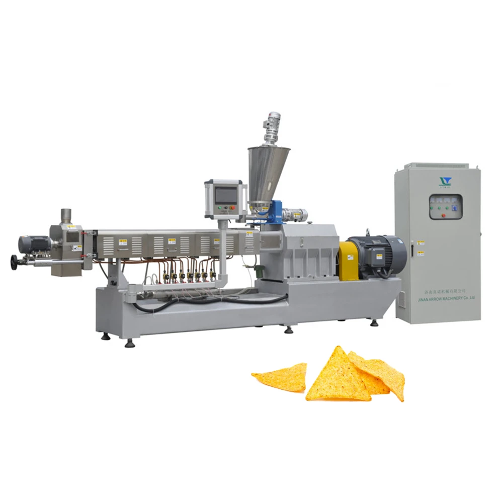 Automatic Doritos Chips Making Corn Chips Machine Tortilla Machinery
