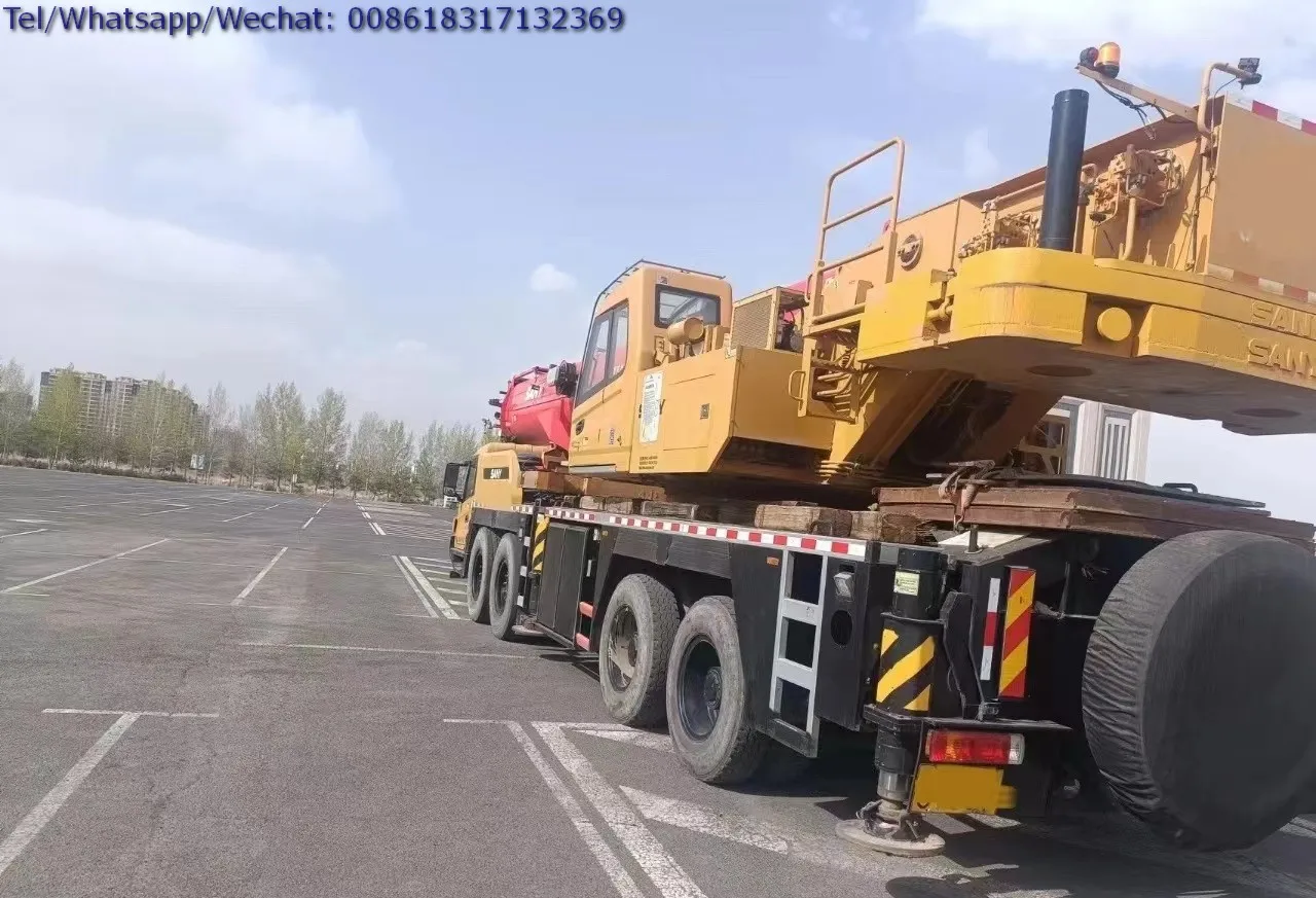 Competitive Price Sany 80 ton Truck Crane Good Condition Sany STC250 STC500 STC550 STC1000 Mobile Crane 100% Original For Sale