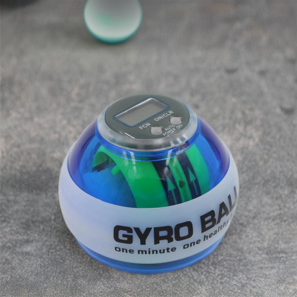 Original Auto-Start Magic Wrist Trainer Portable Power Grip Ball with Gyroscope Speed Meter for Strengthening Arms