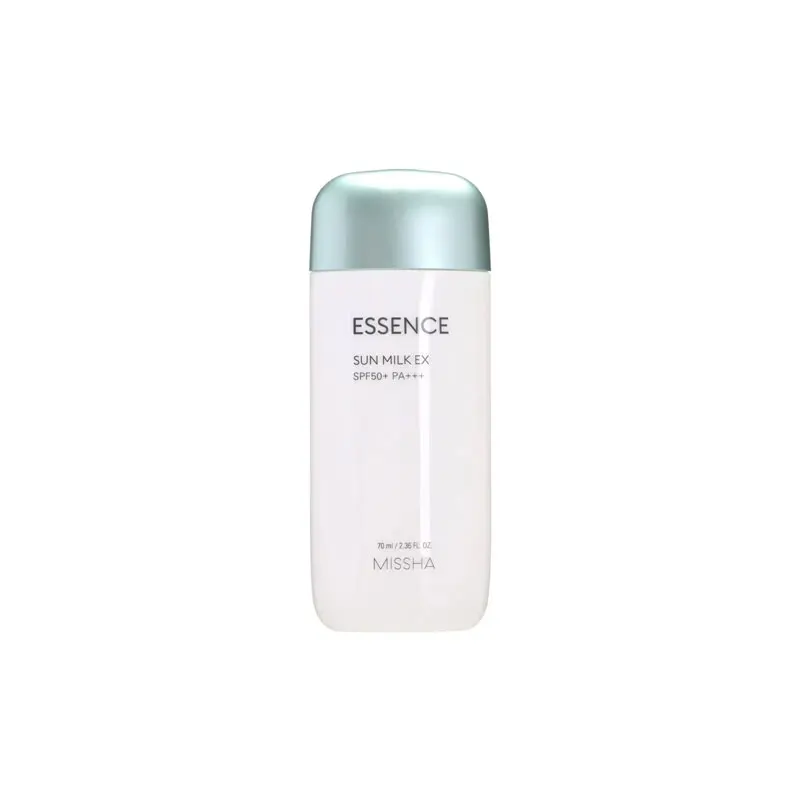 MISSHA Korean Skincare Sunscreen All Around Safe Block Soft Essence Sun Milk EX SPF50+/PA++++ - 70ml