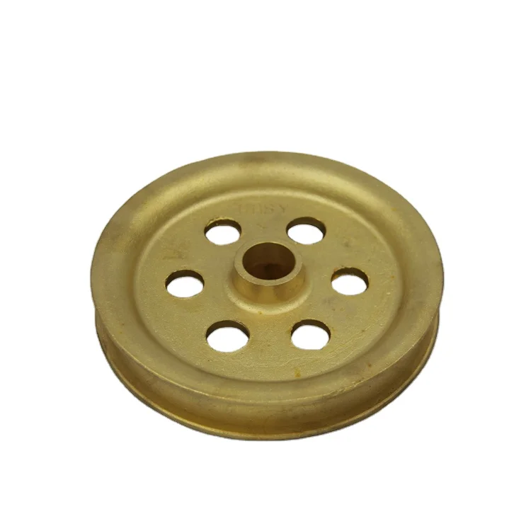 
Precision casting brass railway wheel 
