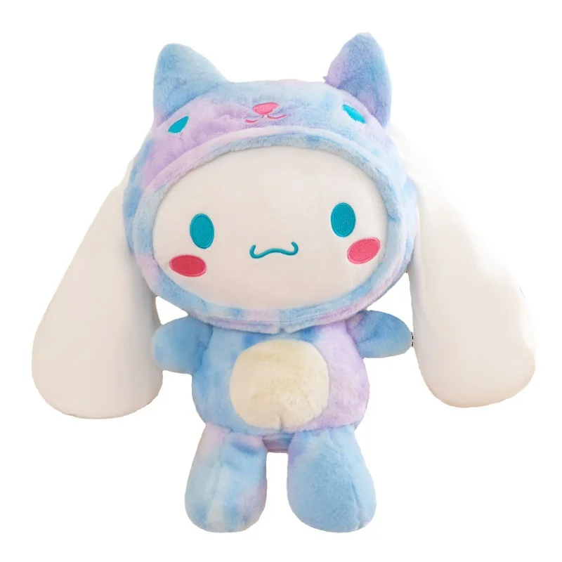 Оптовая продажа плюшевая подушка Kuromi Cinnamoroll Kawaii игрушки детские роллы с корицей