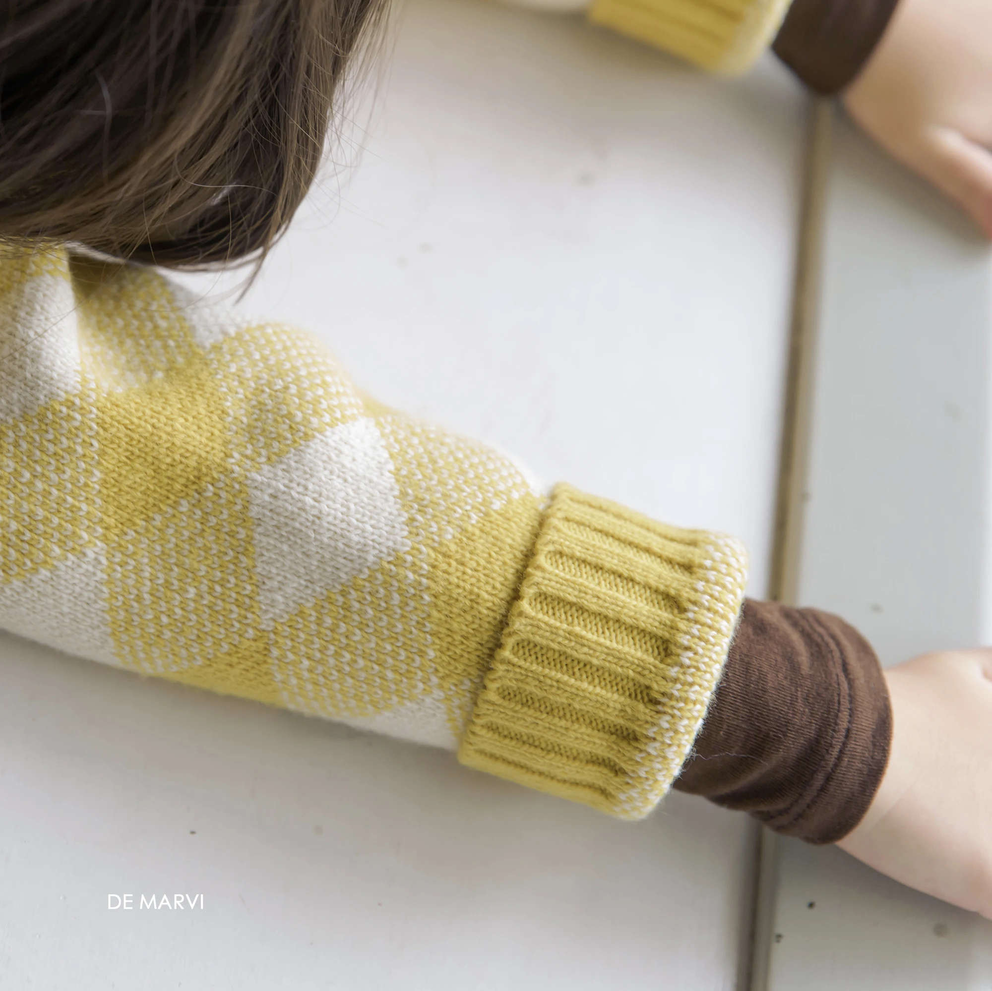 DE MARVI Baby Kids Winter Sweater Girls Boys Pullover Clothes MADE IN KOREA