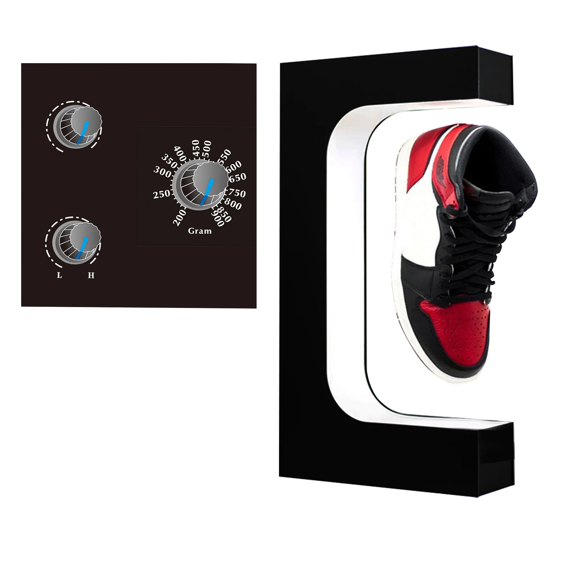 Magnetic levitation shoes devices floating module platform stand pcb base diy kit products levitating shoe display