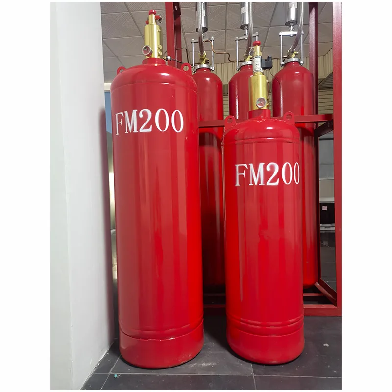 Hfc-227ea / Fm200 fire fighting equipment Gaseous Fire Extinguishing System FM200 Fixed Fire Suppression System