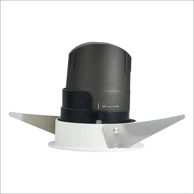 Factory wholesale 5w/8W/13W frameless led downlight hotel downlight with 75mm cut out recessed pinhole downlight