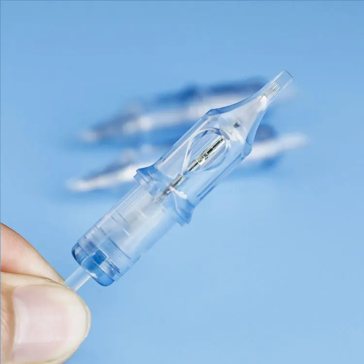New Design 3RL 5RL Membrane Blue Disposable Tattoo Needle Cartridges