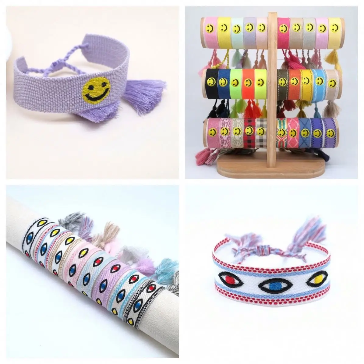 Cheap Personalized Factory Price Cotton Friendship Bracelet