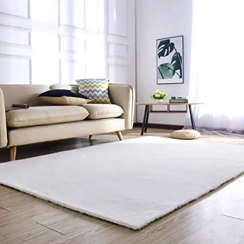 Factory Supply All sizes soft rabbit fur style fluffy Carpet faux sheepskin Floor rug for home bedroom area decoration