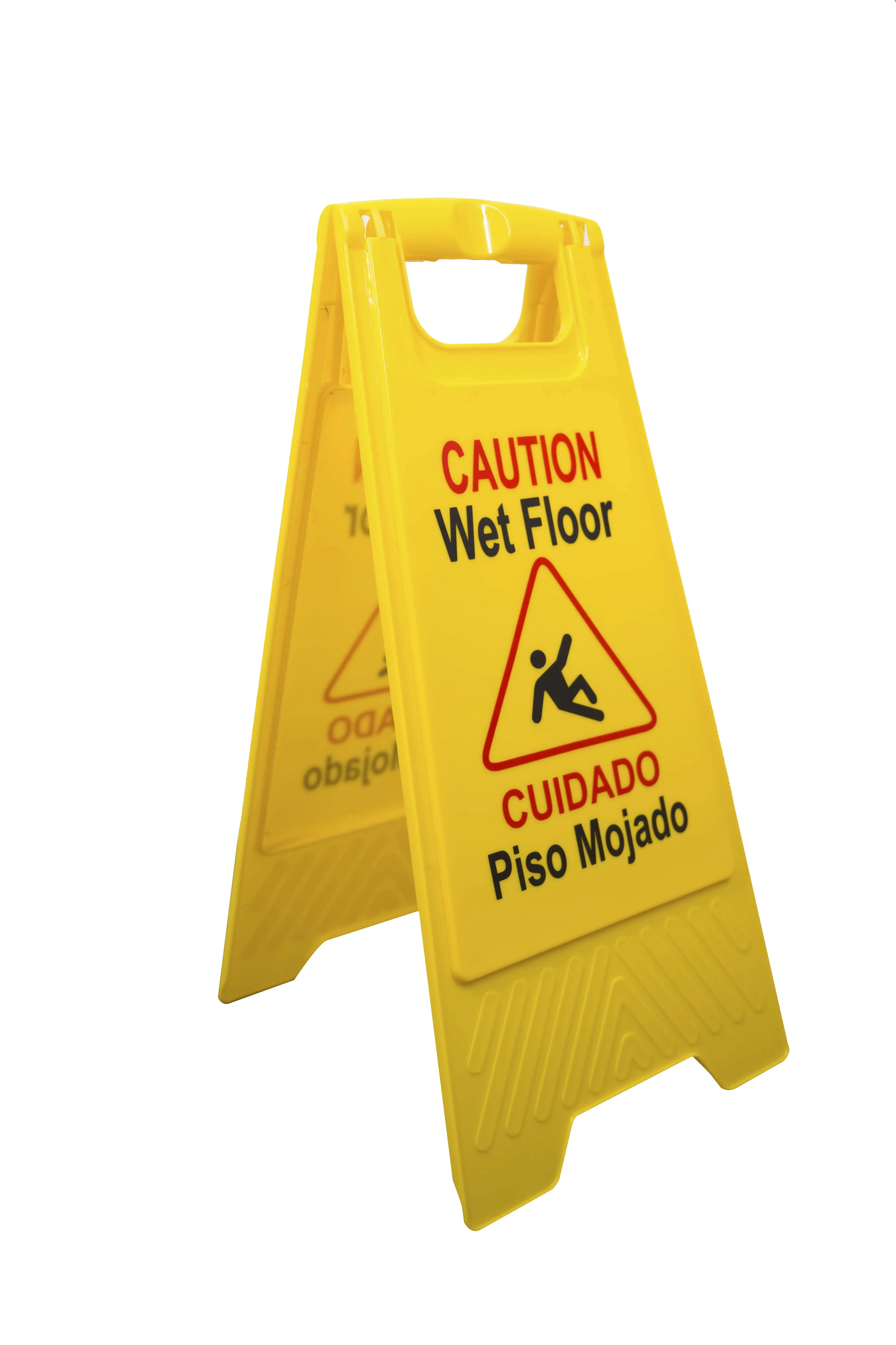 EcoClean Plastic Foldable Floor Caution board, wet floor sign , warning sign board Weighing 650g