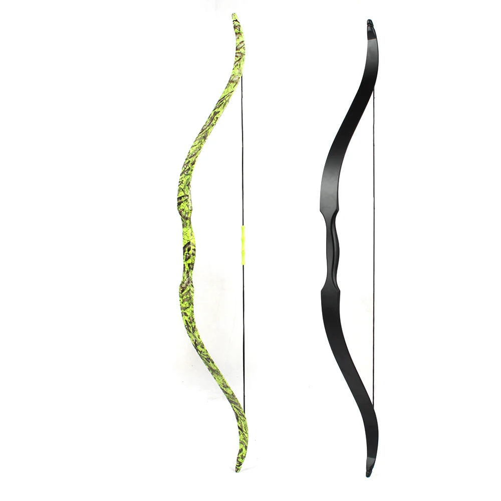 ZS-C1  Traditional wood one piece recurve bow  long bow for Kids shooting and play games   laminated recurv bow