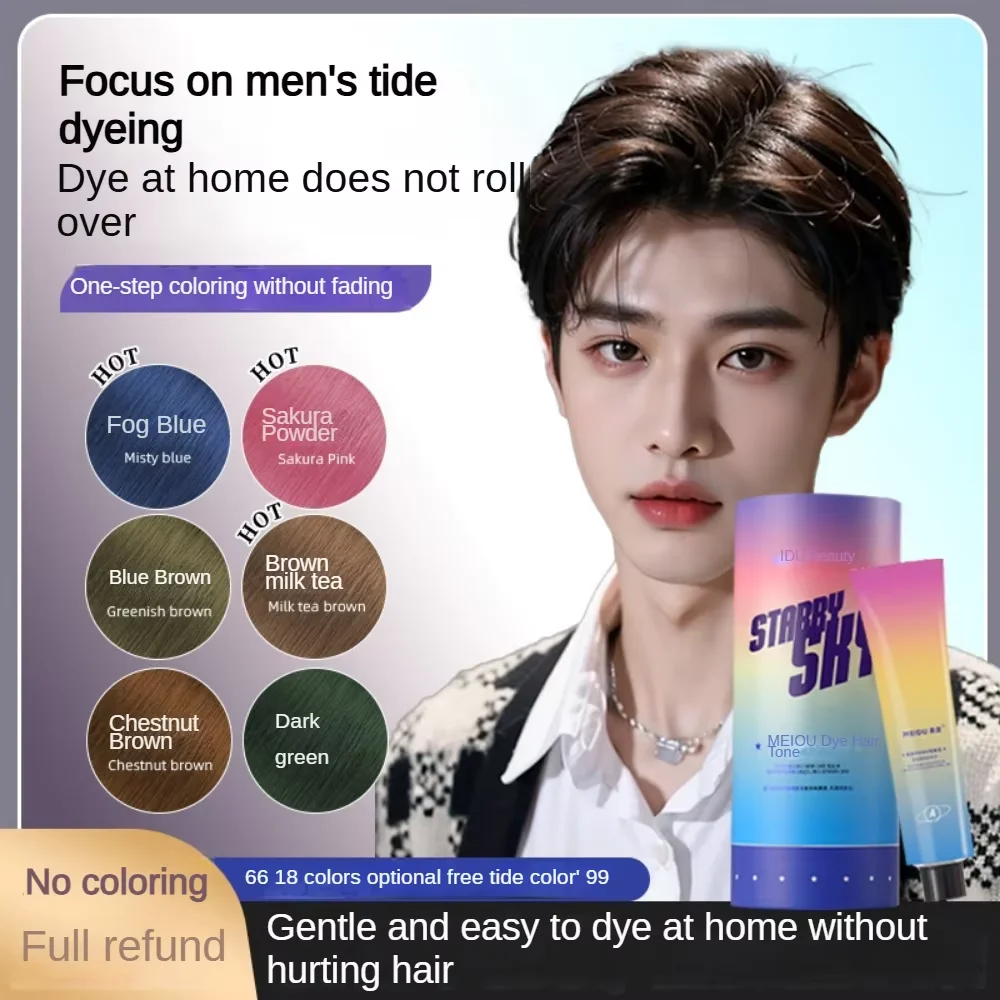 New Low MOQ Cheap Price Private Labelnatural Salon Dye Professional Permanent Cream Hair Color Guangzhou  ManufacturerHair Color