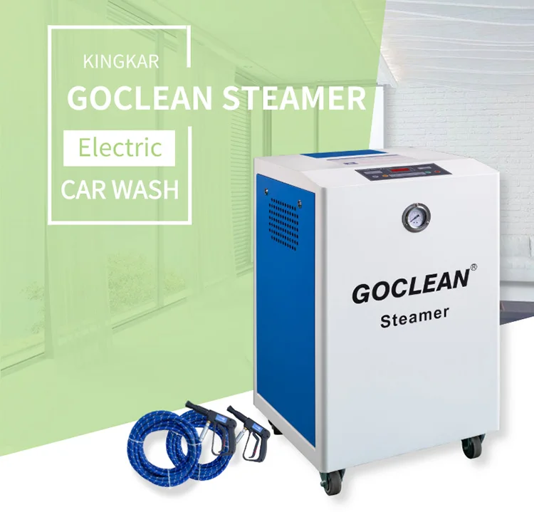 Goclean automatic mobile steam car wash machine steam machine car wash