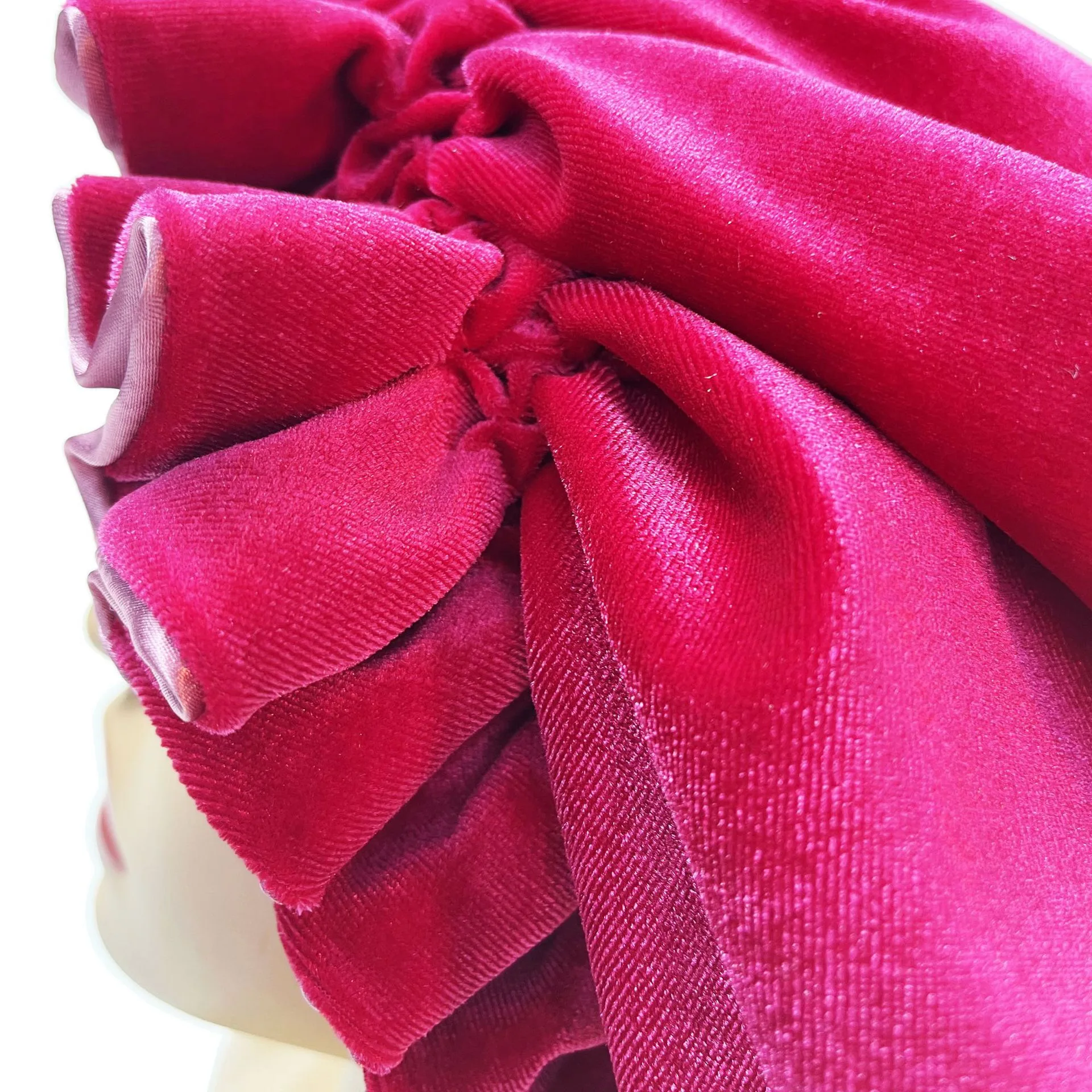 plush silk double side bonnet sleep cap soft hat custom tag satin hair bonnet winter hat