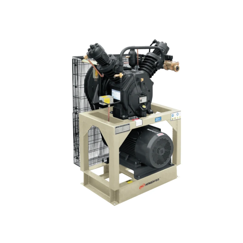 35Bar Industrial Piston Vertical Stand Type 2 Stage Cylinder Booster Air Compressor
