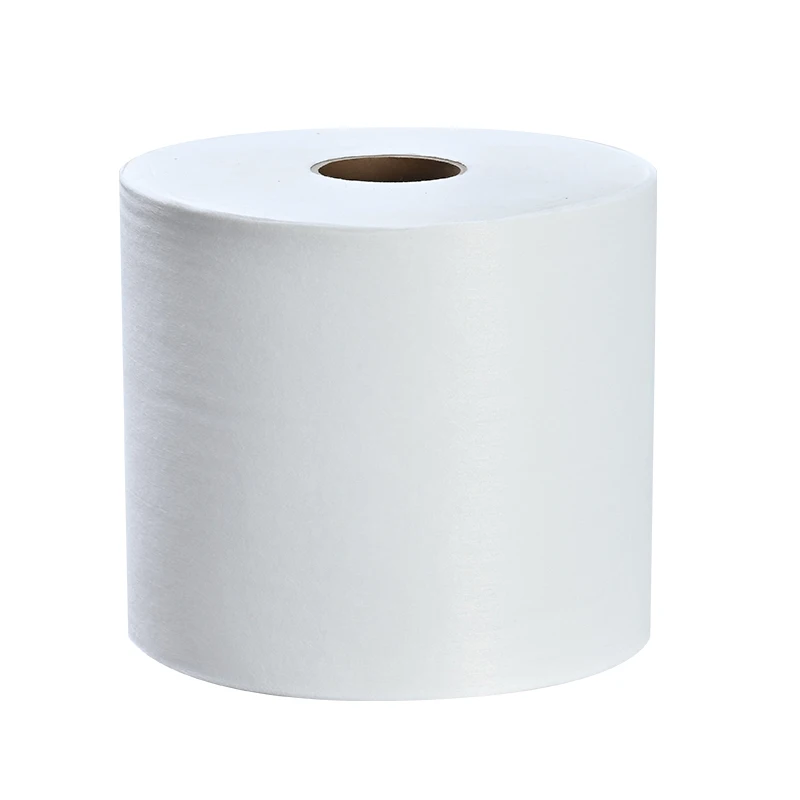 Custom Plain Weave Viscose Poly Spunlace Nonwoven Fabric For Disposable Dry Towel