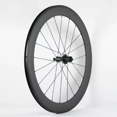 TB2590 WINDX Carbon Spokes Wheels Extreme Light Weight Rim Brake Racing Road Bicycle Wheels with Aero Bladed Carbon Spokes