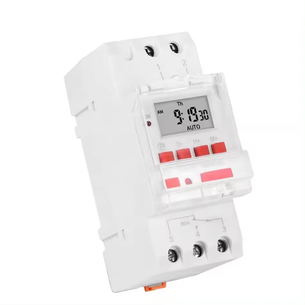 TM919 Rechargeable Battery Automatically on off Timer Switch 220v Power Failure Memory Function Electronic timer