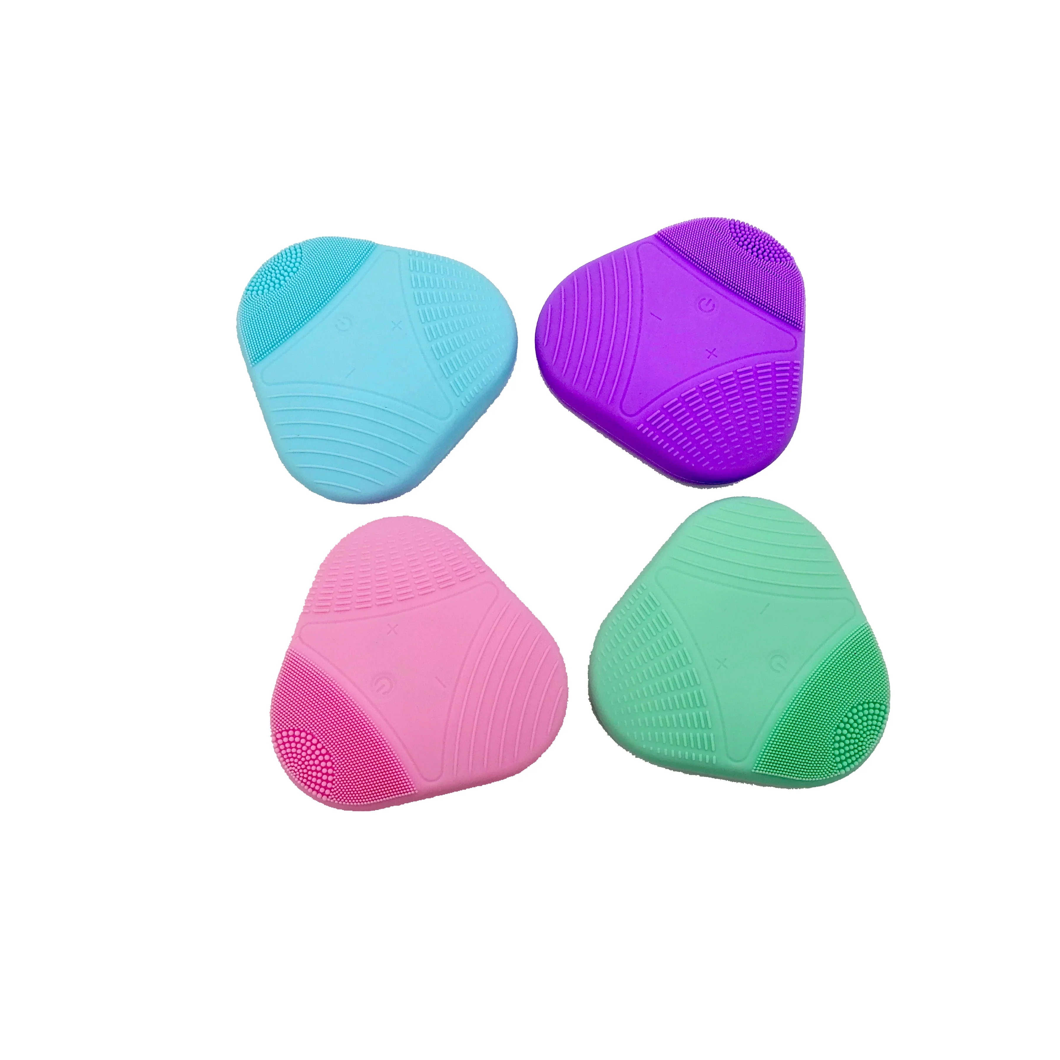 Sonic Face Massager Skin Care Cleaner Ultrasonic Electric Silicone Facial Cleansing Brush