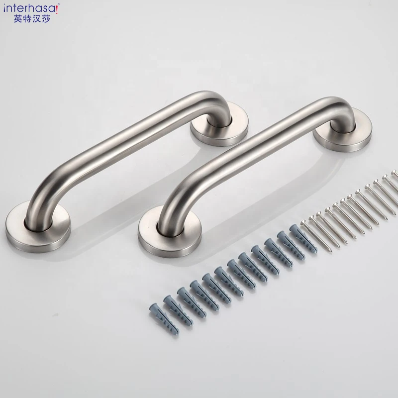 Интерхаса! Поручни для душа из нержавеющей стали 304, ручка для балансировки ванной комнаты, безопасная ручка, поручни для инвалидов